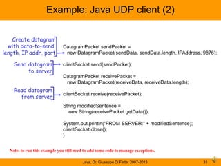 Network protocols and Java programming | PPSX