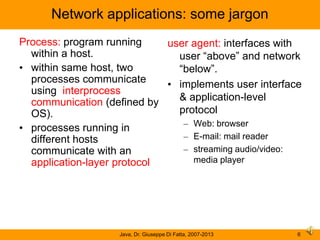 Network protocols and Java programming | PPSX