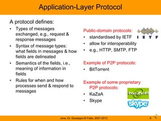 Network protocols and Java programming | PPSX