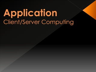 Distributed Software Engineering with Client-Server Computing | PPT