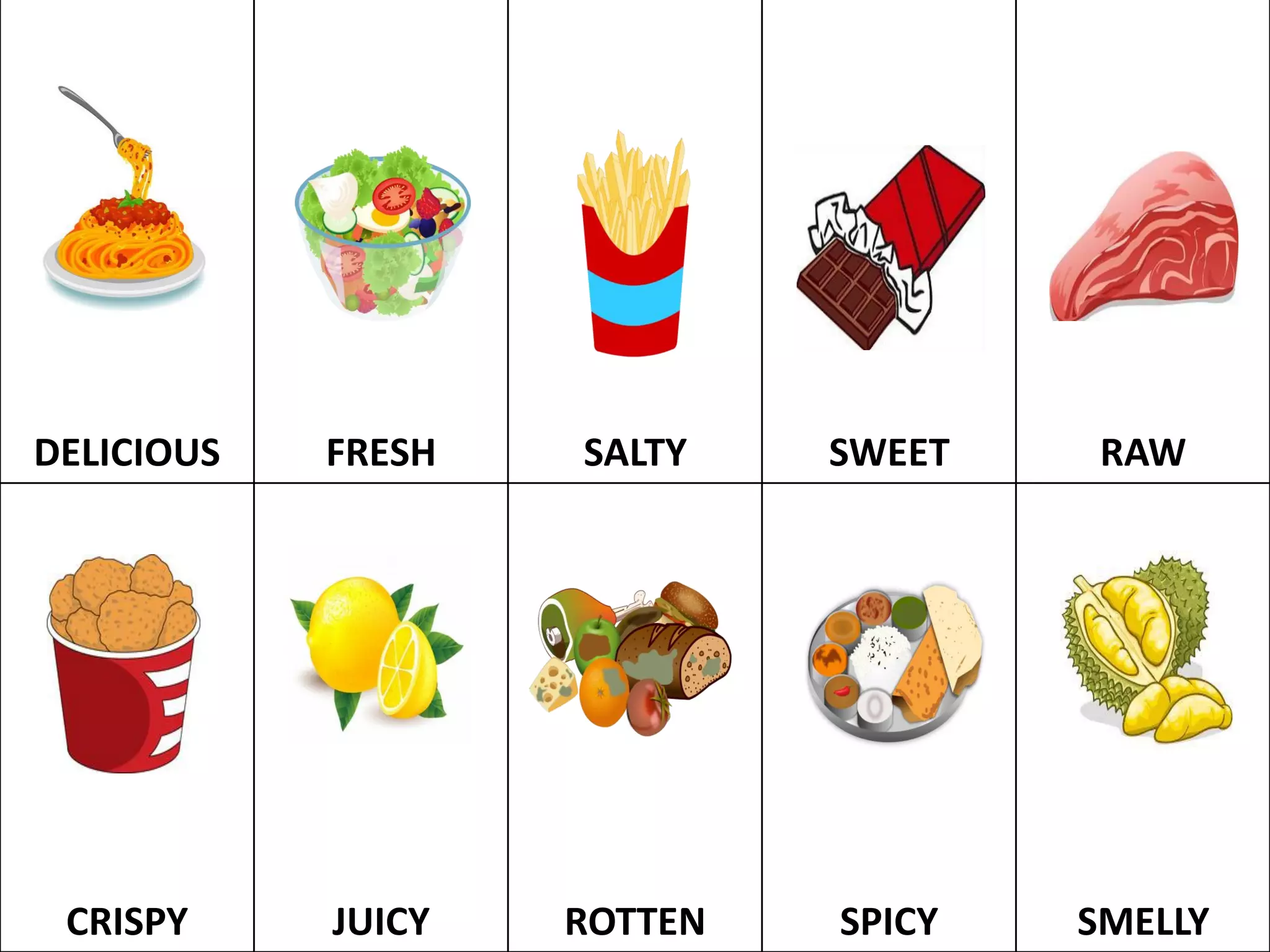 Se3 lesson 17-describing food | PDF