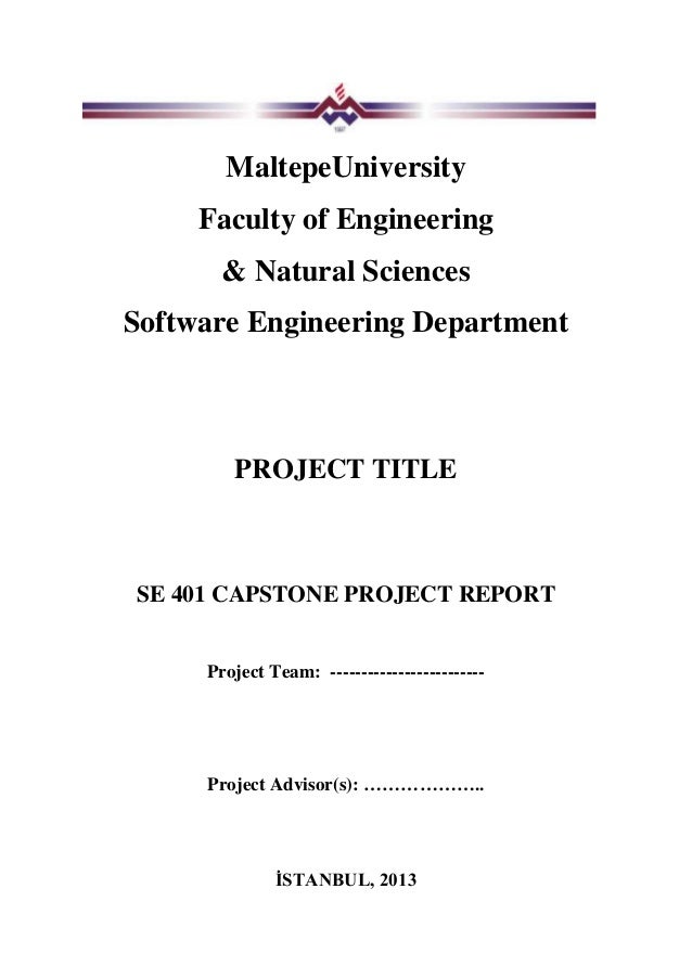 capstone project thesis title