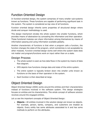 SWE-401 - 7. Software Design Strategies | PDF