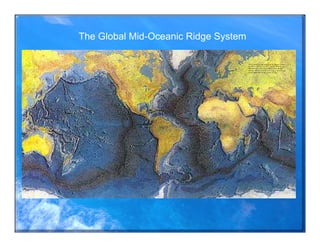 Global Ridge Map Sea-Floor Spreading Notes - Jenny | PDF