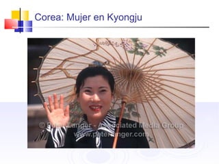Corea: Mujer en Kyongju
 