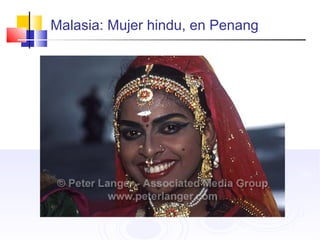 Malasia: Mujer hindu, en Penang
 