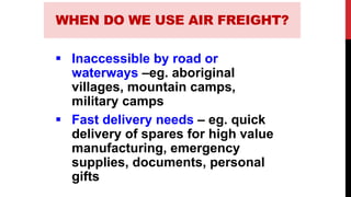 Sea Air Freight and Customs Procedure by ravi311.pptx