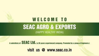 Seac agro promo proposal