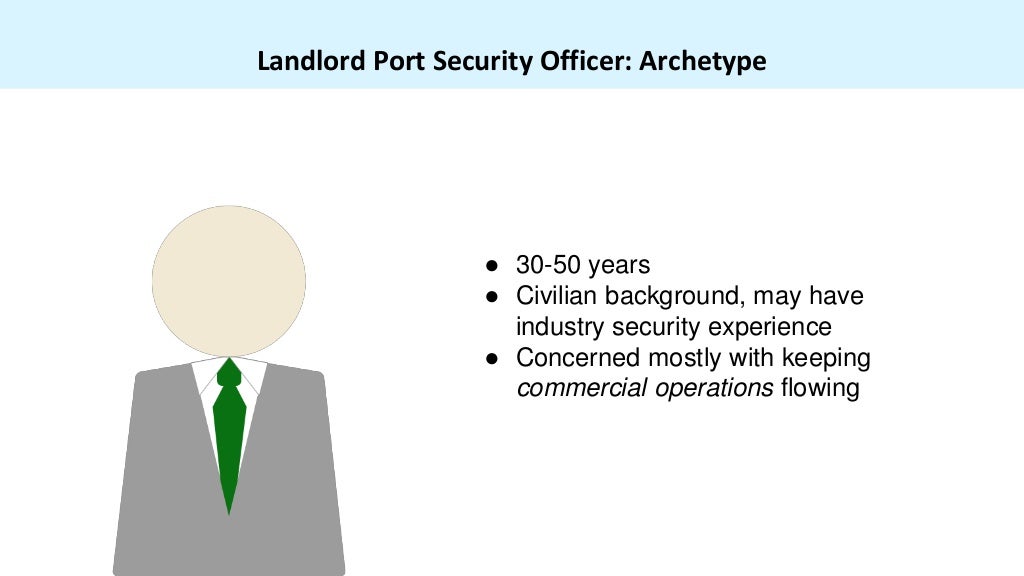 Landlord Port Security Officer Archetype