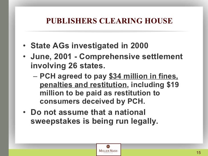 an analysis of the publishers clearing house sweepstakes or scam an analysis of the publishers clearing house sweepstakes or scam