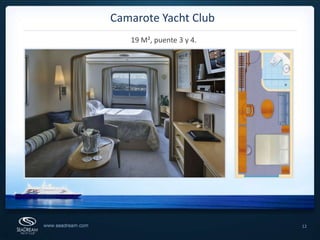 12Camarote Yacht Club19 M², puente 3 y 4.