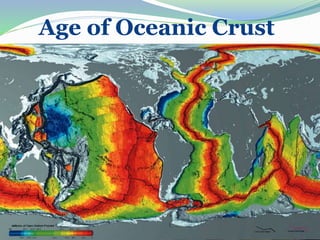 Age of Oceanic Crust
 