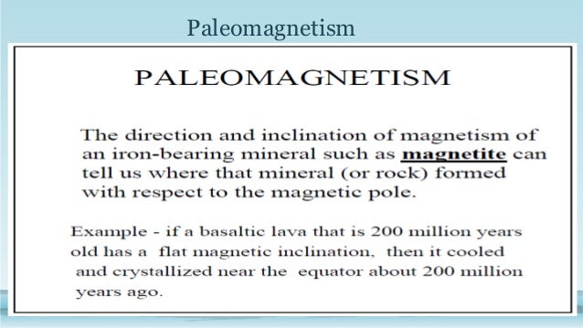 Seafloor Spreading Theory Discuss 3