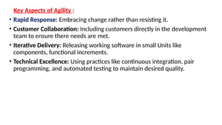 Software Engineering AGILITY PROCESS and methodologies.pptx