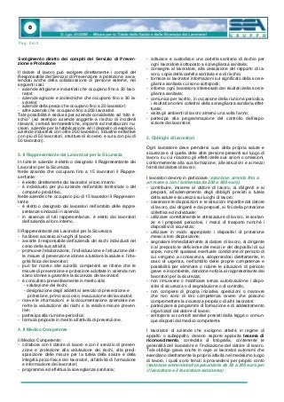 Misure per la tutela della Sicurezza sul lavoro | PDF