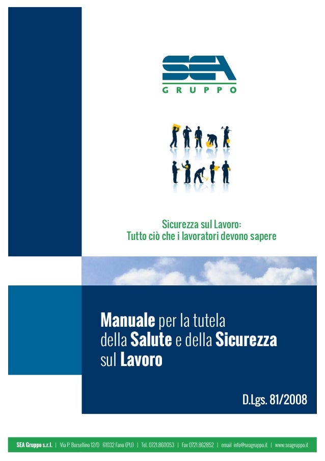 Misure per la tutela della Sicurezza sul lavoro | PDF