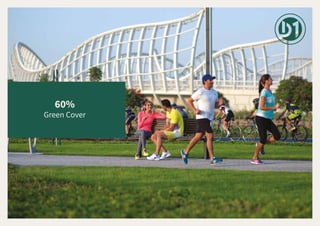 60%
Green Cover
 