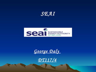 SEAI George Daly  DT117/4 