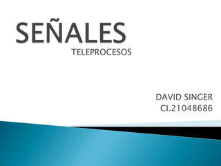 TELEPROCESOS
DAVID SINGER
CI.21048686
 