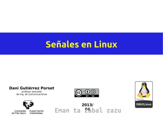 Señales en Linux | PDF