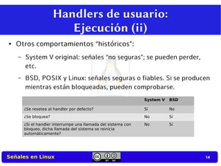 Señales en Linux | PDF