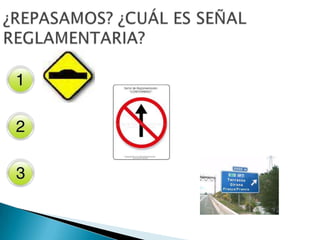 Señales y normas de tránsito 1º