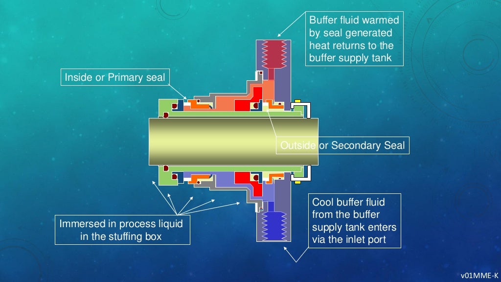 sealing system for rotating shafts ( mechanical seals and packing )