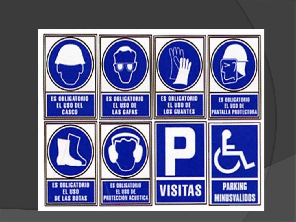 SEÑALES DE SEGURIDAD Y SALUD