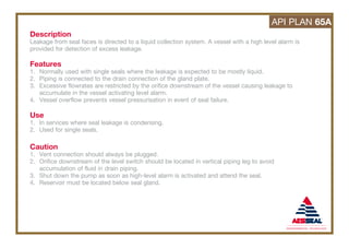 API682 Mechanical Seal Plan and Requirements of Mechanical Seals | PDF