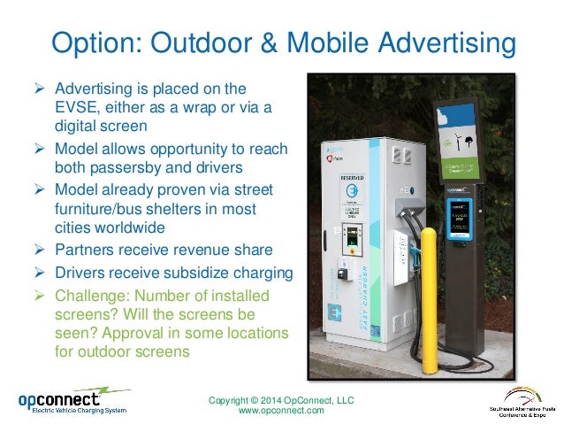 Business Models For Electric Vehicle Charging Stations - OpConnect pr…