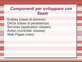 Generazione del codice; 