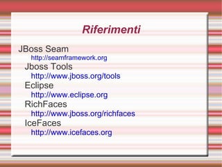 Un insieme di componenti di interfaccia predefiniti; 