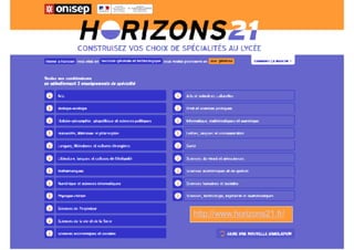 http://www.horizons21.fr/
 