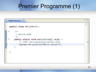 Premier Programme (1)
23
 
