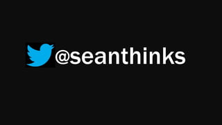 @seanthinks