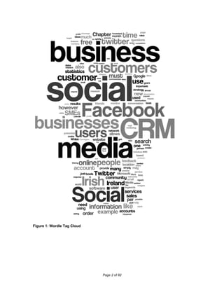 Social CRM in Irish SMEs                                        Dissertation in a Tag Cloud



Dissertation in a Tag Cloud...