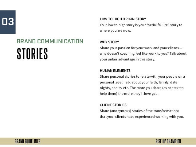 Business Life Coach Brand Book