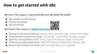 [DSC DACH 24] Ship data faster with dbt - Sean McIntyre | PPTX
