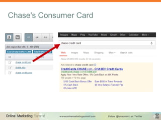 Chase's Consumer Card
 