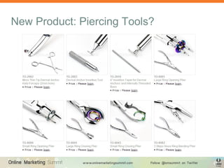 New Product: Piercing Tools?
 