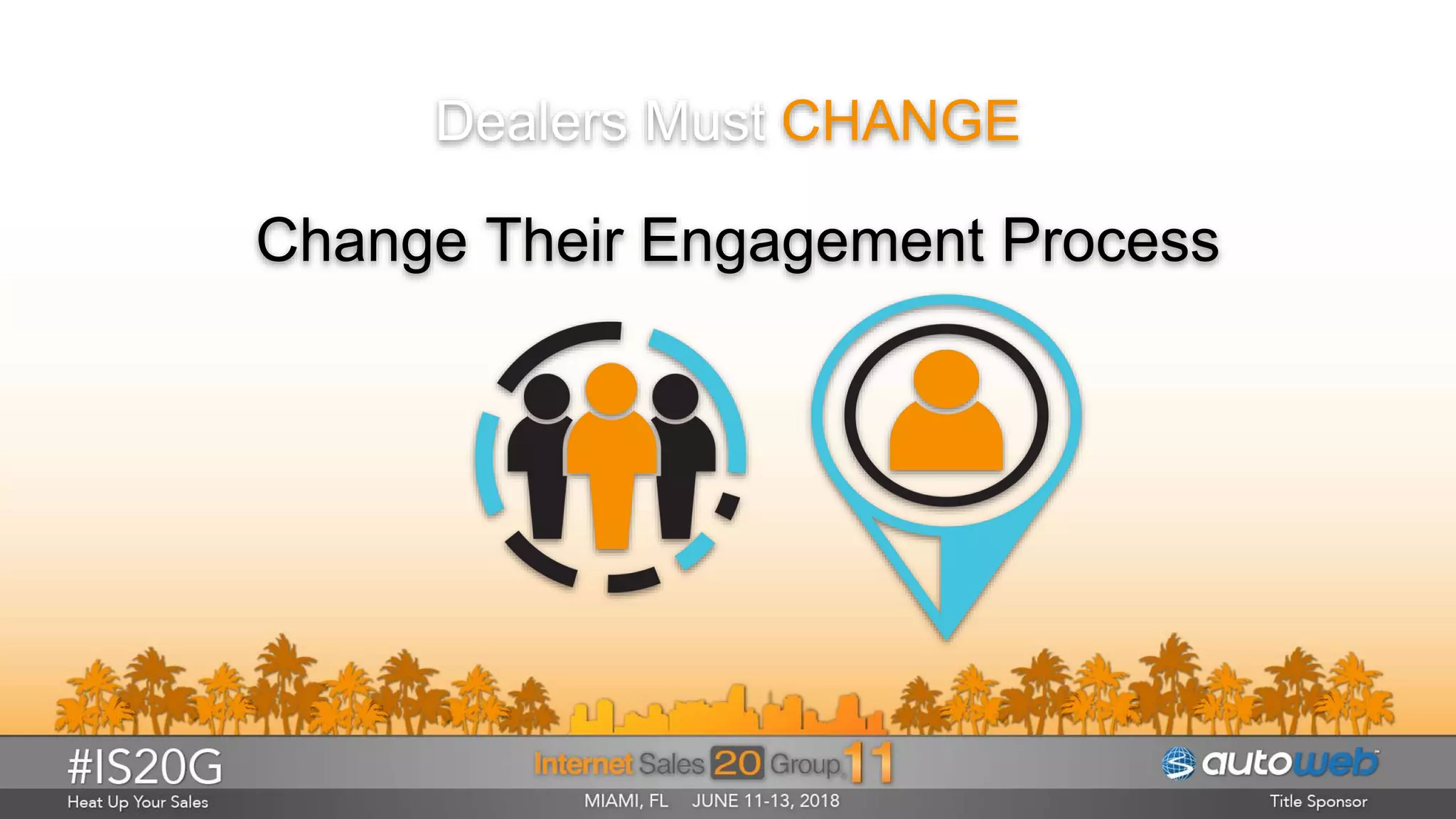 Dealers Must CHANGE
Change Their Engagement Process
 