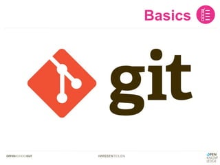 #WISSENTEILEN
Basics
 