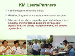 Knowledge Center on Climate Change Adaptation in Agriculture and Natural Resource Management in Southeast Asia (KC3)