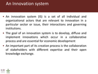 From technology transfer (TT) to agricultural innovation systems (AIS)