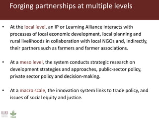 An overview of innovation platforms