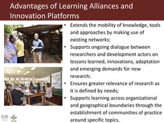 An overview of innovation platforms