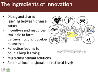 An overview of innovation platforms
