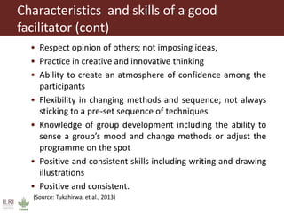 Coordination and facilitation of innovation platforms