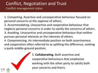 Power and conflict in innovation platforms 