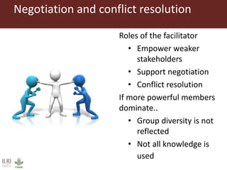 Power and conflict in innovation platforms 